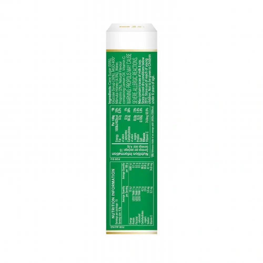 MANUKA HEALTH MANUKA DROP MGO 400+ WITH PROPOLIS 15S