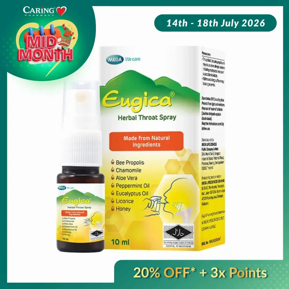 MEGA EUGICA HERB THROAT SPRAY 10ML