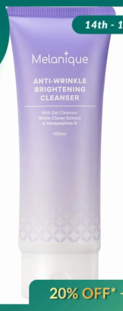 MELANIQUE ANTI-WRINKLE BRIGHTENING CLEANSER 100ML