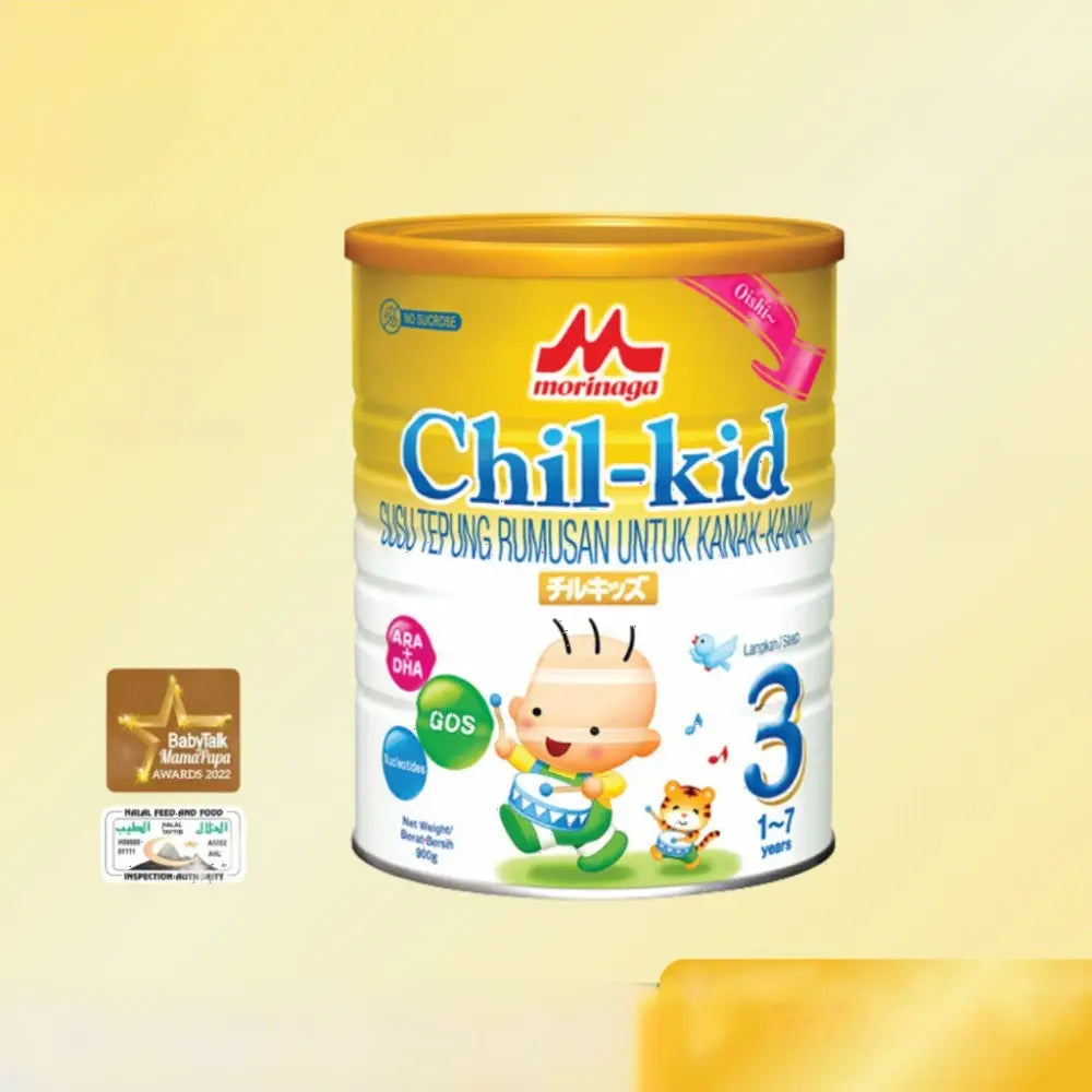 Morinaga Chil-Kid 900g formula milk for children aged 1-7 years with no sucrose and added DHA