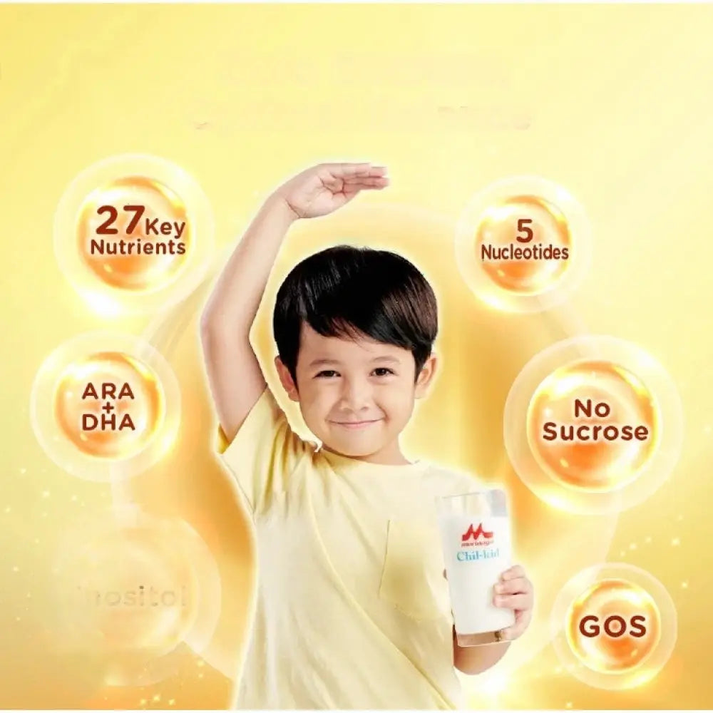 Morinaga Chil-Kid 900g formula milk with 27 nutrients and no sucrose for children's optimal growth