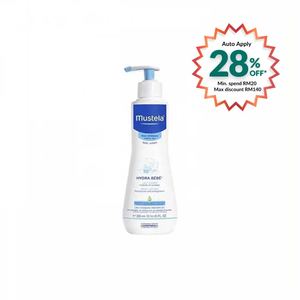 MUSTELA HYDRA BEBE BODY LOTION ORGANIC AVOCADO 300ML
