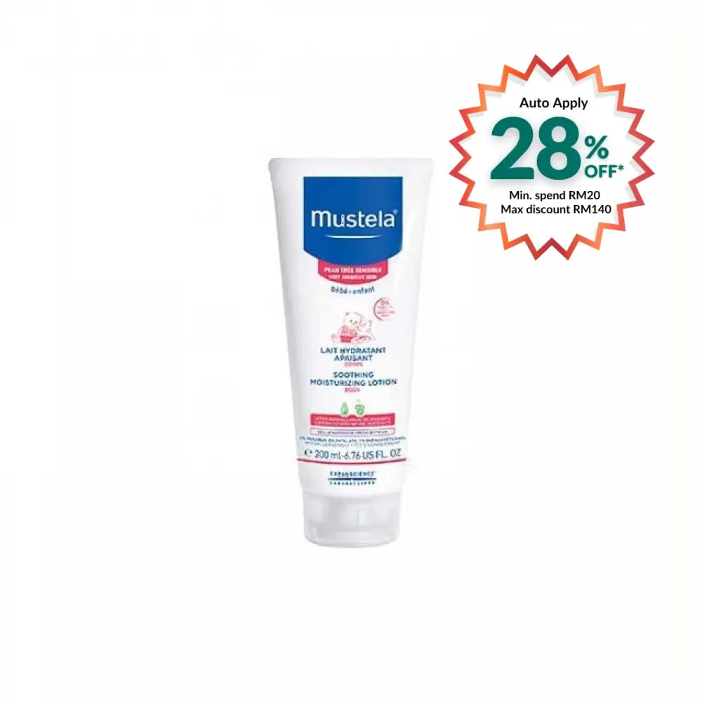 MUSTELA SOOTHING MOISTURIZING LOTION 200ML