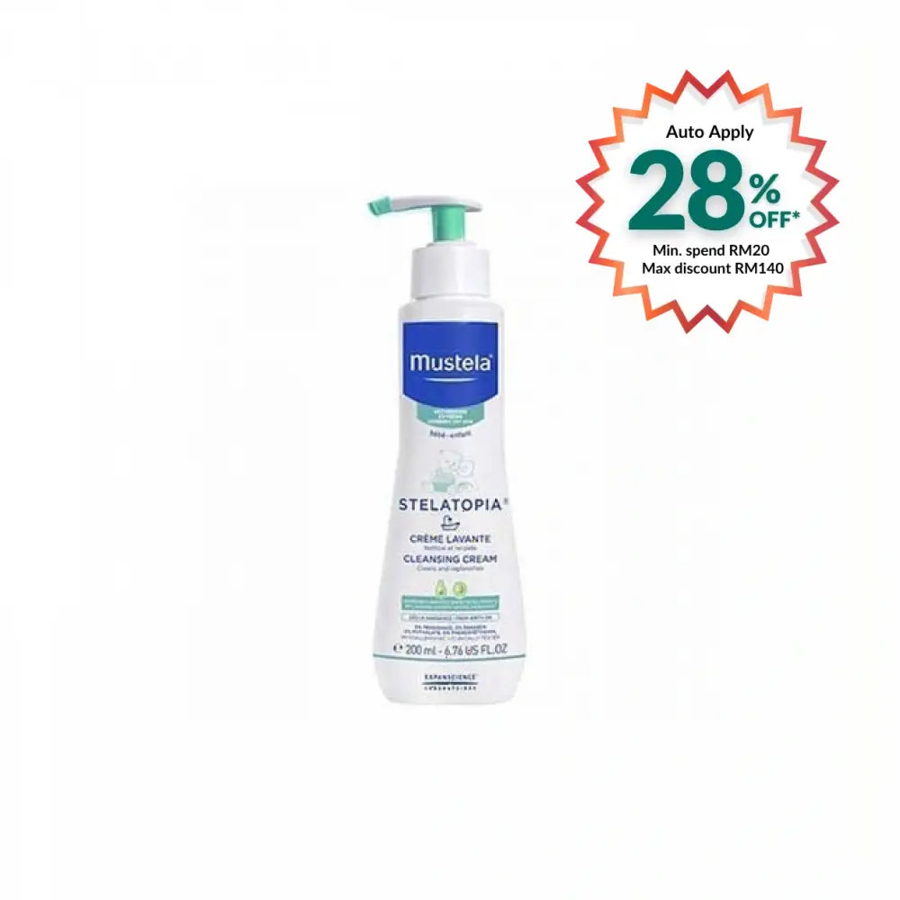 MUSTELA STELATOPIA CLEANSING GEL 200ML