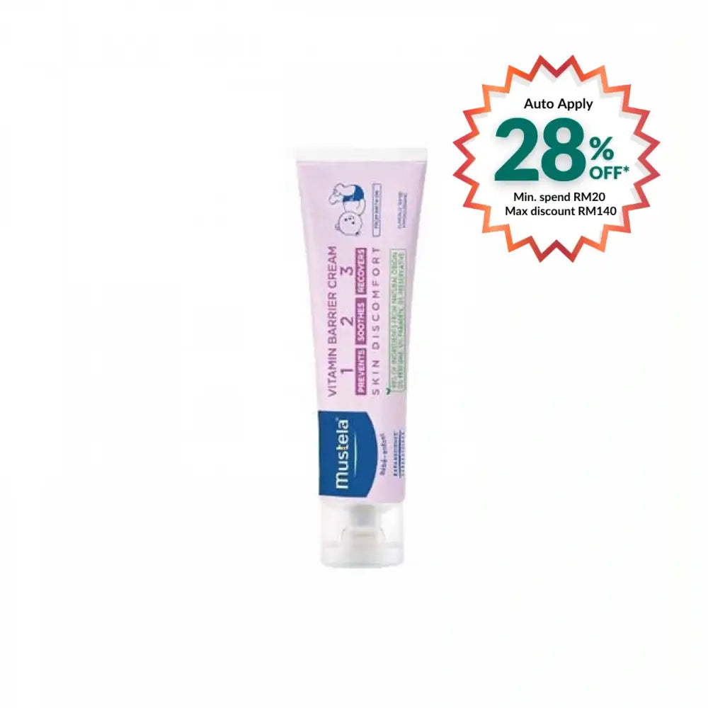 MUSTELA VITAMIN BARRIER CREAM 100ML