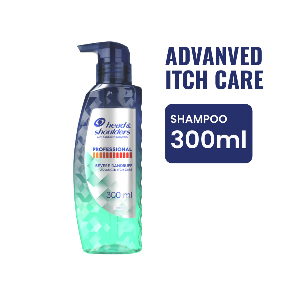 HEAD & SHOULDERS SEVERE DANDRUFF ITCH CARE SHAMPOO 300ML