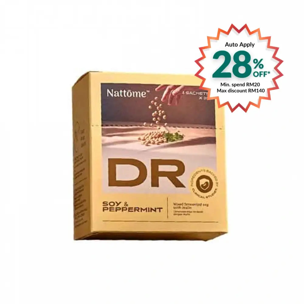 NATTOME DR SOY AND PEPPERMINT 2G 4S