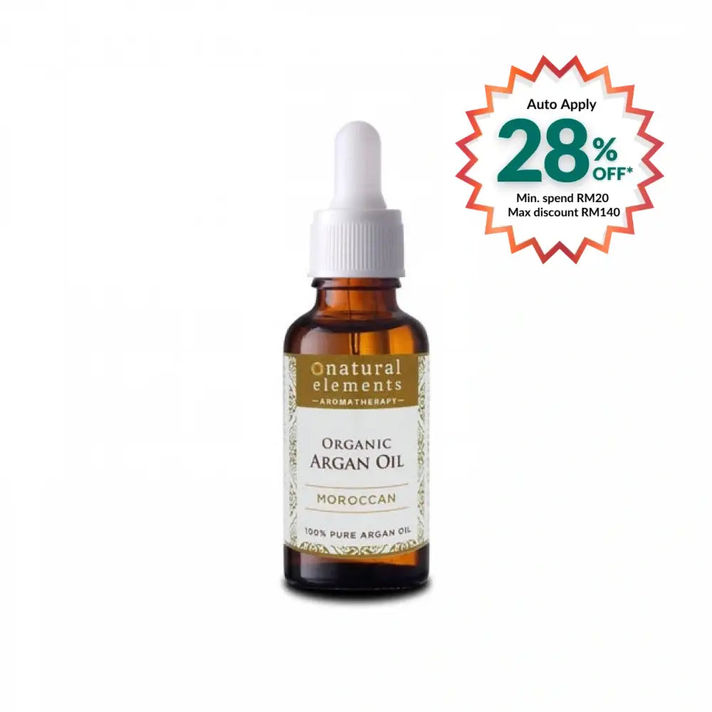 NATURAL ELEMENTS AROMATHERPY ORGANIC ARGAN OIL 30ML