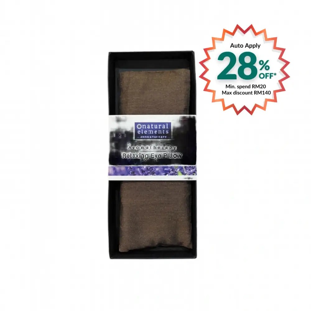 NATURAL ELEMENTS AROMATHERPY RELAXING EYE PILLOW