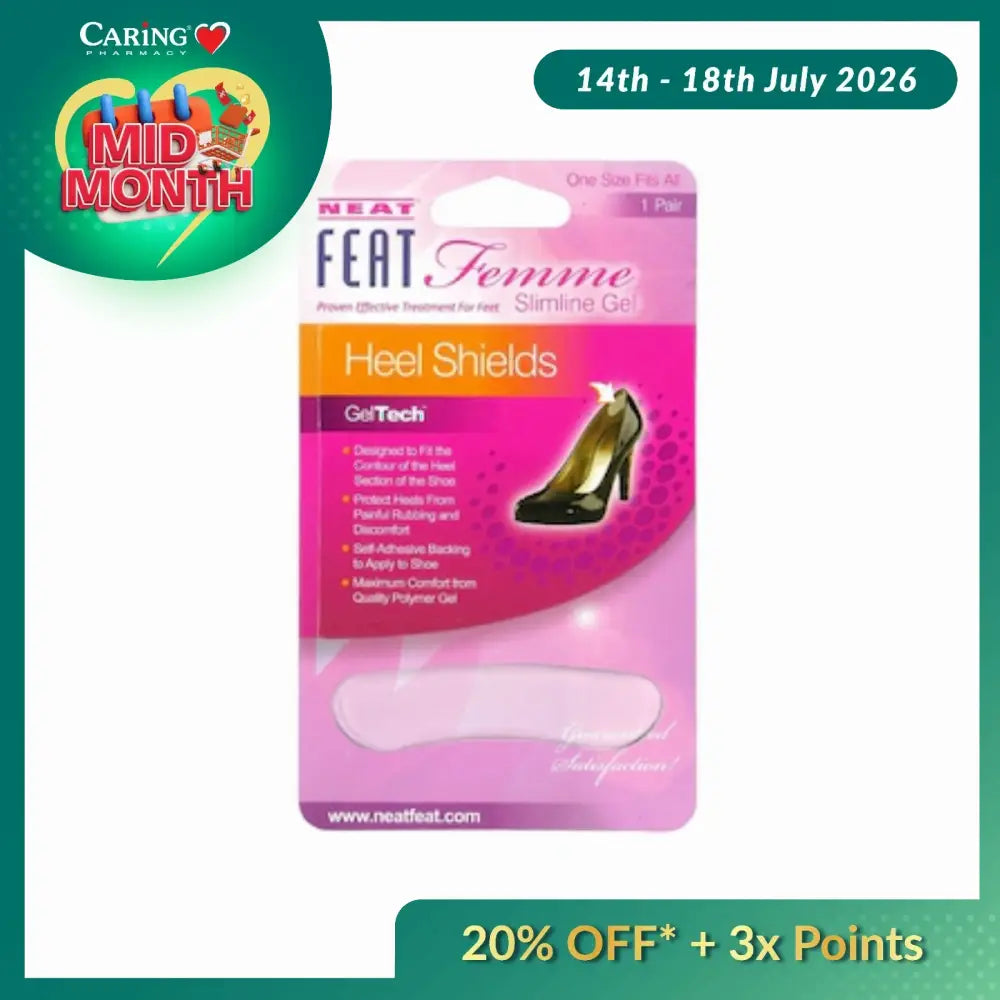 NEAT FEAT HEEL SHIELDS 1 PAIR