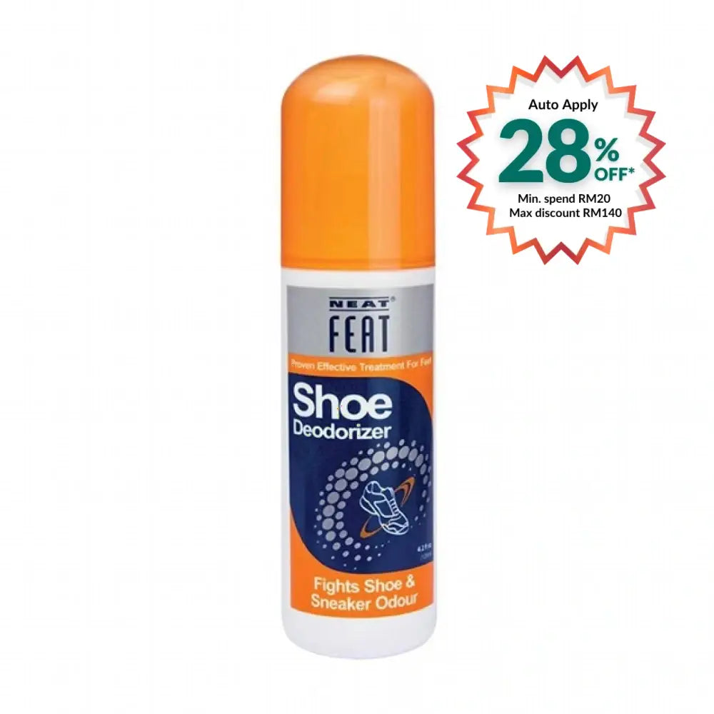 NEAT FEAT SHOE DEODORIZER SPRAY 125ML
