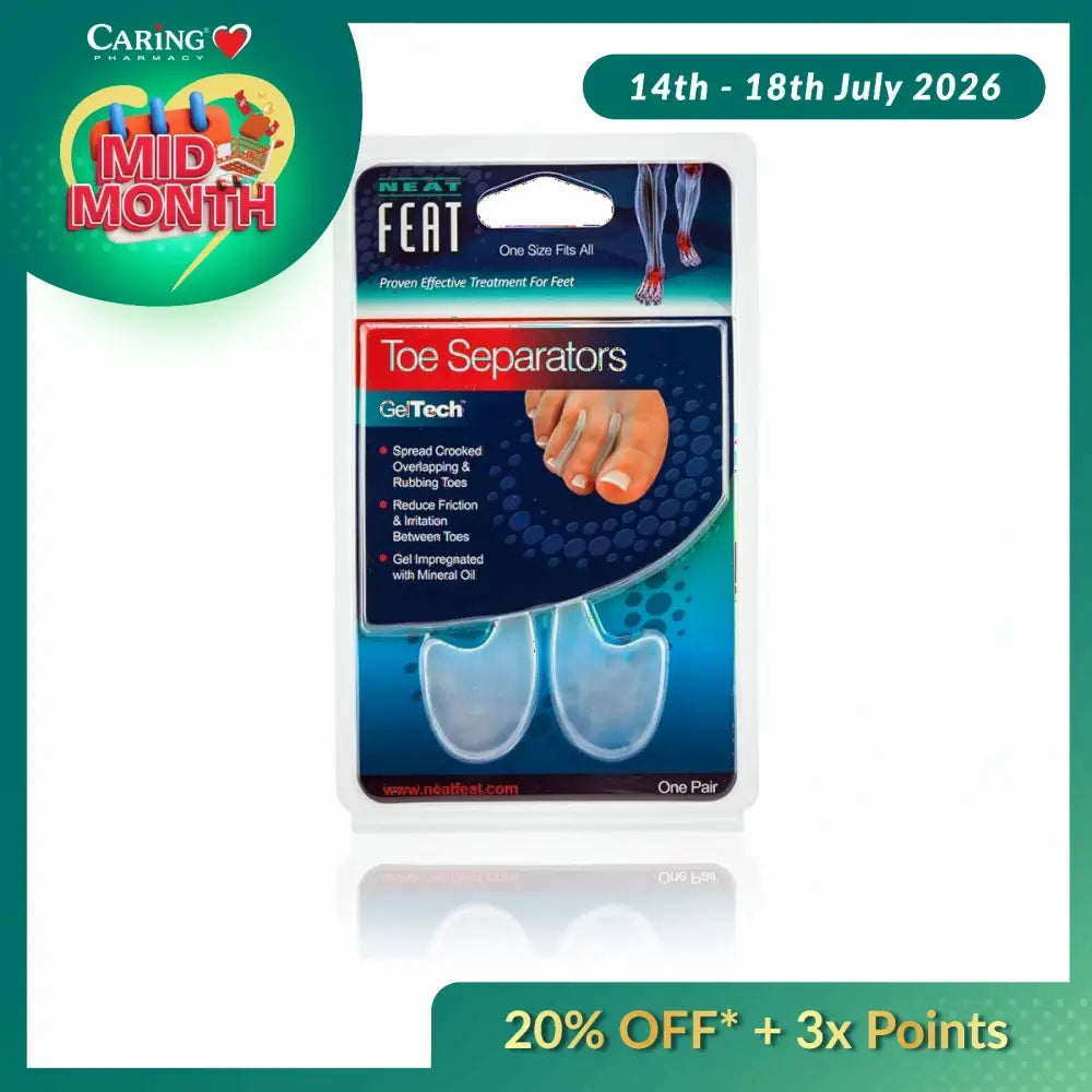 NEAT FEAT TOE SEPARATOR GEL TECH 1S
