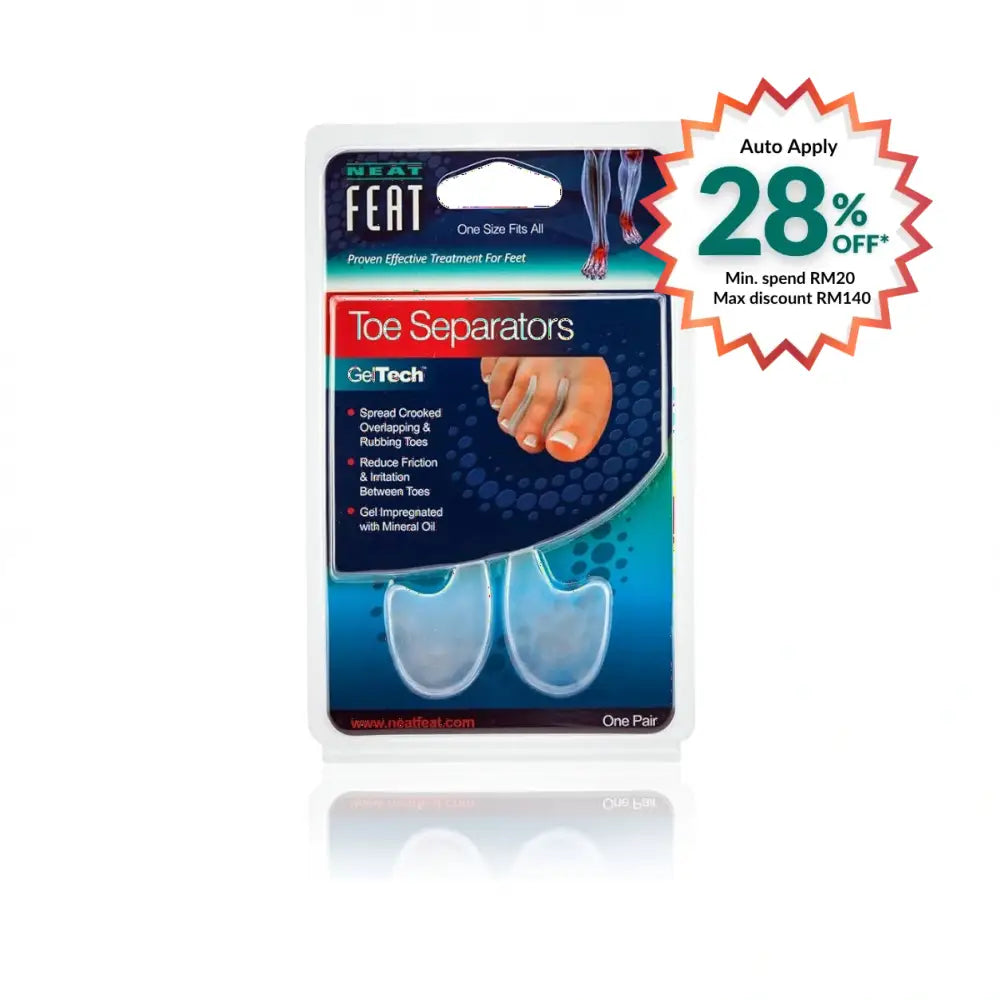 NEAT FEAT TOE SEPARATOR GEL TECH 1S
