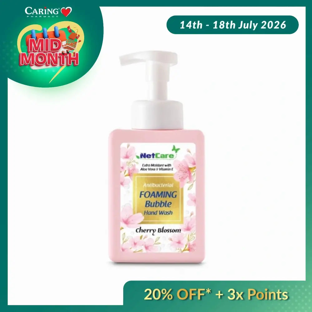 NETCARE CHERRY BLOSSOM FOAMING BUBBLE HAND WASH 500ML