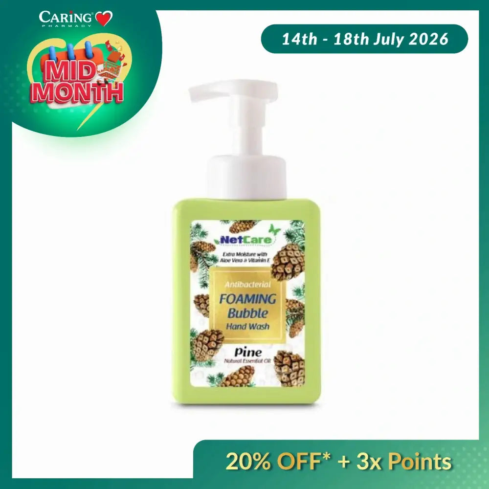 NETCARE PINE FOAMING BUBBLE HAND WASH 500ML