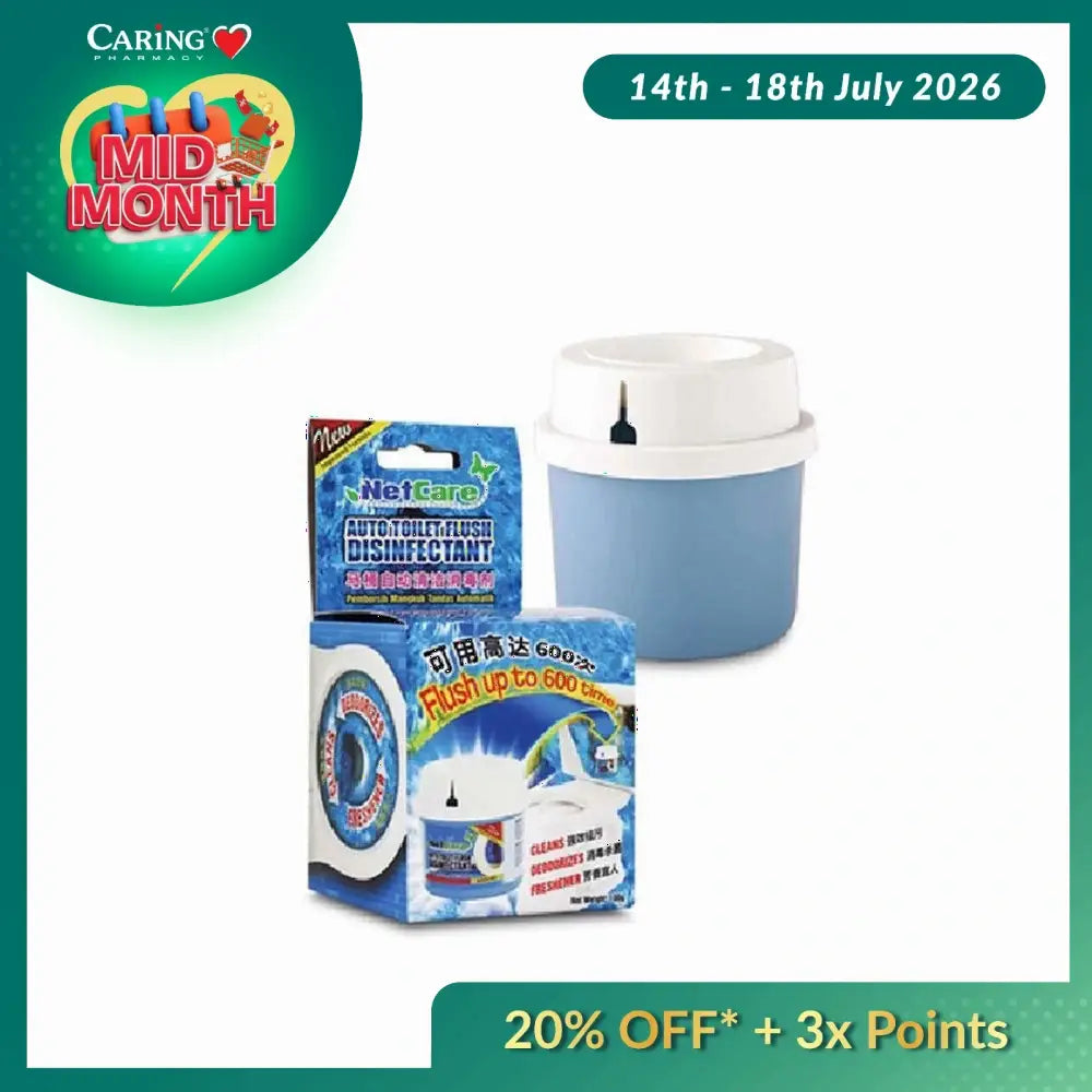 NETCARE TOILET FLUSH DISINFECTANT 100G