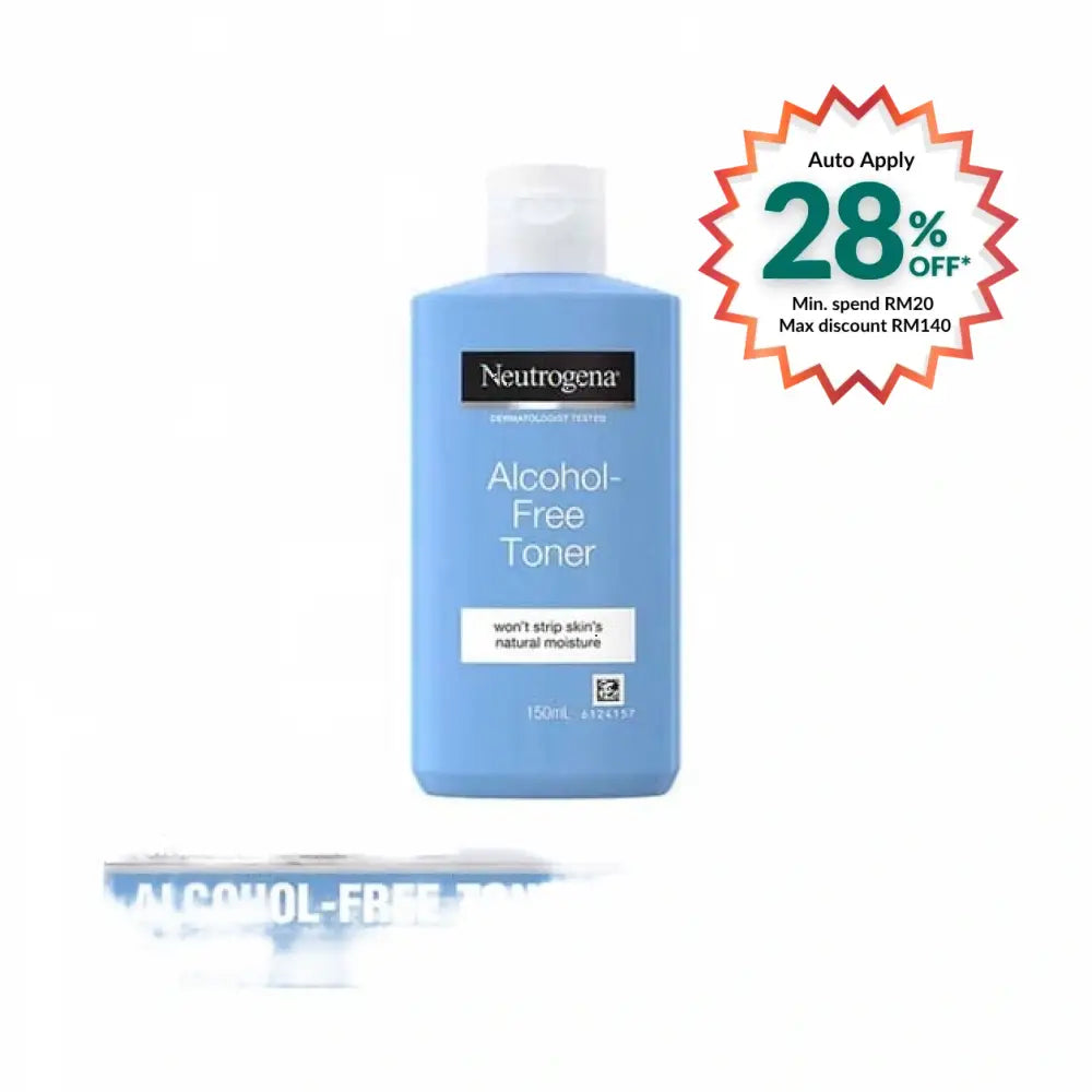NEUTROGENA ALCOHOL FREE TONER 150ML