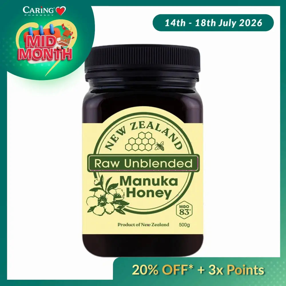 NEW ZEALAND MANUKA HONEY 500G
