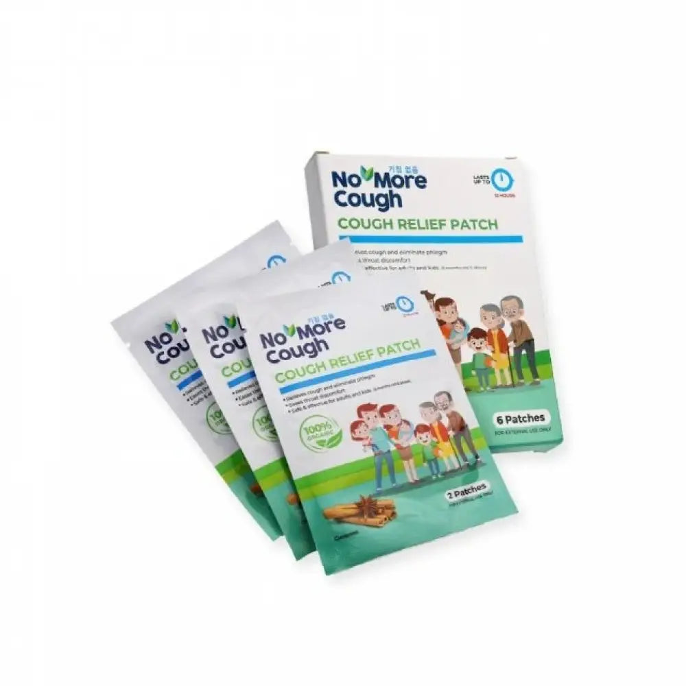 NO MORE COUGH RELIEF PATCH 6S