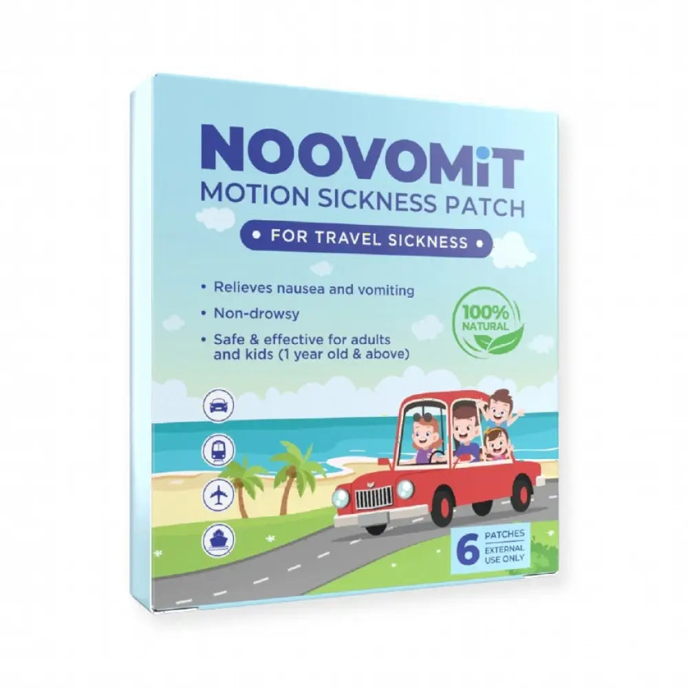 NOOVOMIT MOTION SICKNESS PATCH 6S