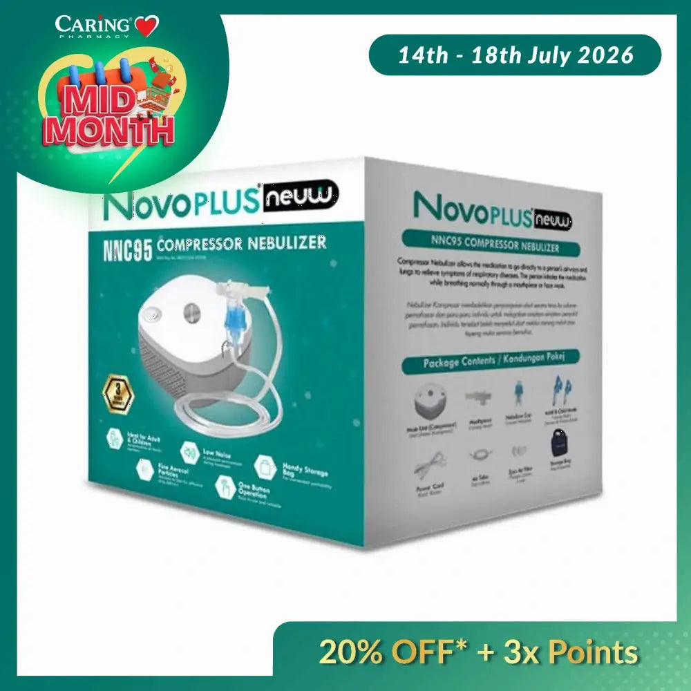 NOVOPLUS COMPRESSOR NEBULIZER NNC95