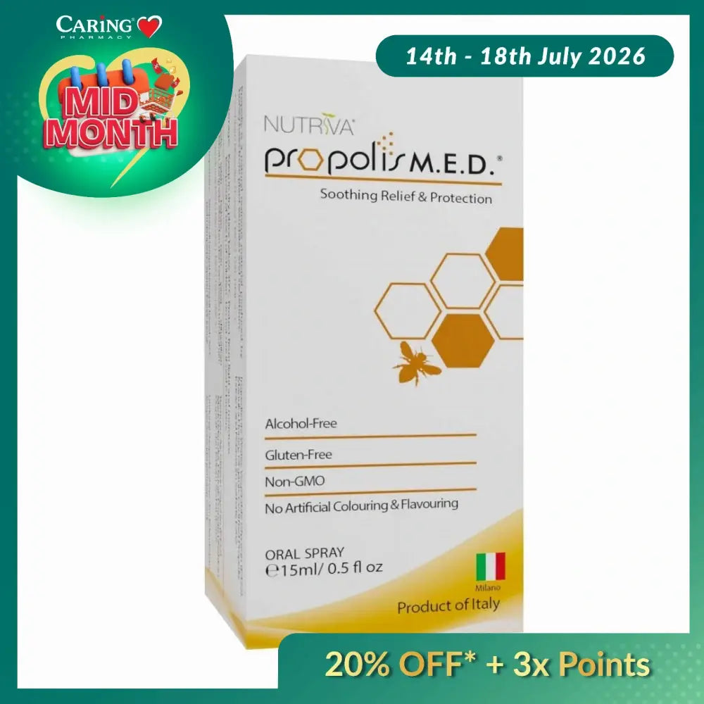 NUTRIVA PROPOLIS MED SPRAY 15ML