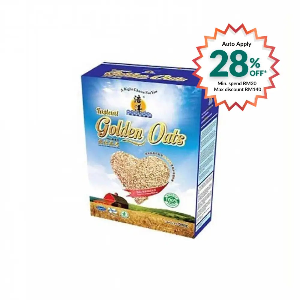 OAT KING ORGANIC INSTANT GOLDEN OATS 500G