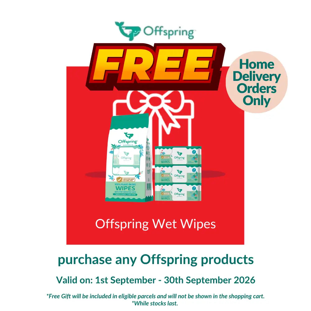 OFFSPRING PLANT-BASED WIPES 20S x 12