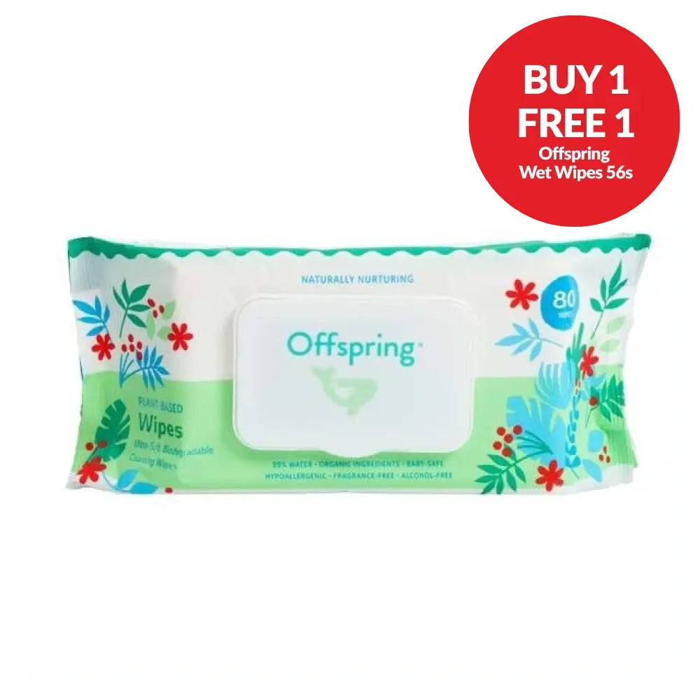 OFFSPRING PLANT-BASED WIPES 80S