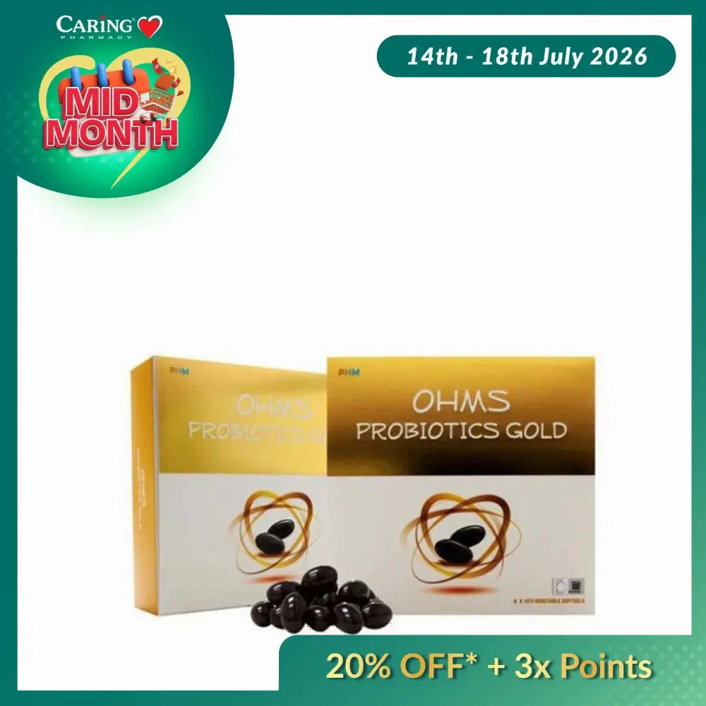 OHMS PROBIOTICS GOLD 10SX6