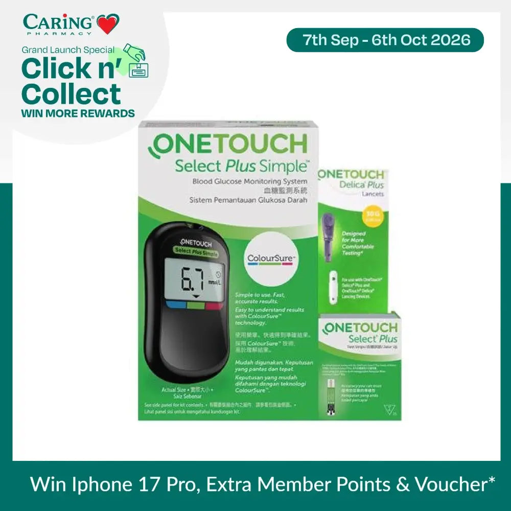 ONETOUCH SELECT PLUS SIMPLE BGM + SELECT PLUS 25S + DELICA PLUS LANCET 25S