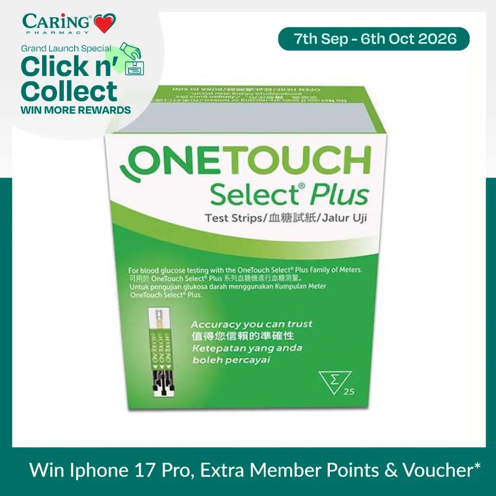 ONETOUCH SELECT PLUS STRIP 25S