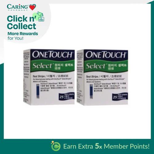 ONETOUCH SELECT STRIP VALUE PACK 25SX2