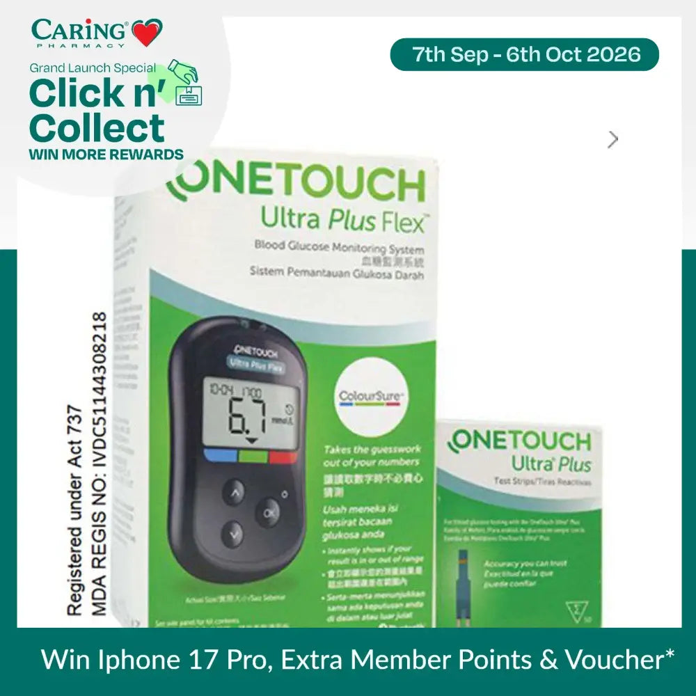 ONETOUCH ULTRA PLUS FLEX METER STARTER KIT + ULTRA PLUS STRIP 25S