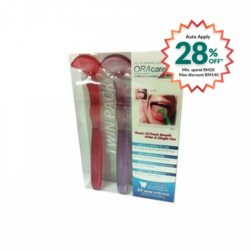 ORACARE TONGUE CLEANER ADVANCE PLUS 2S