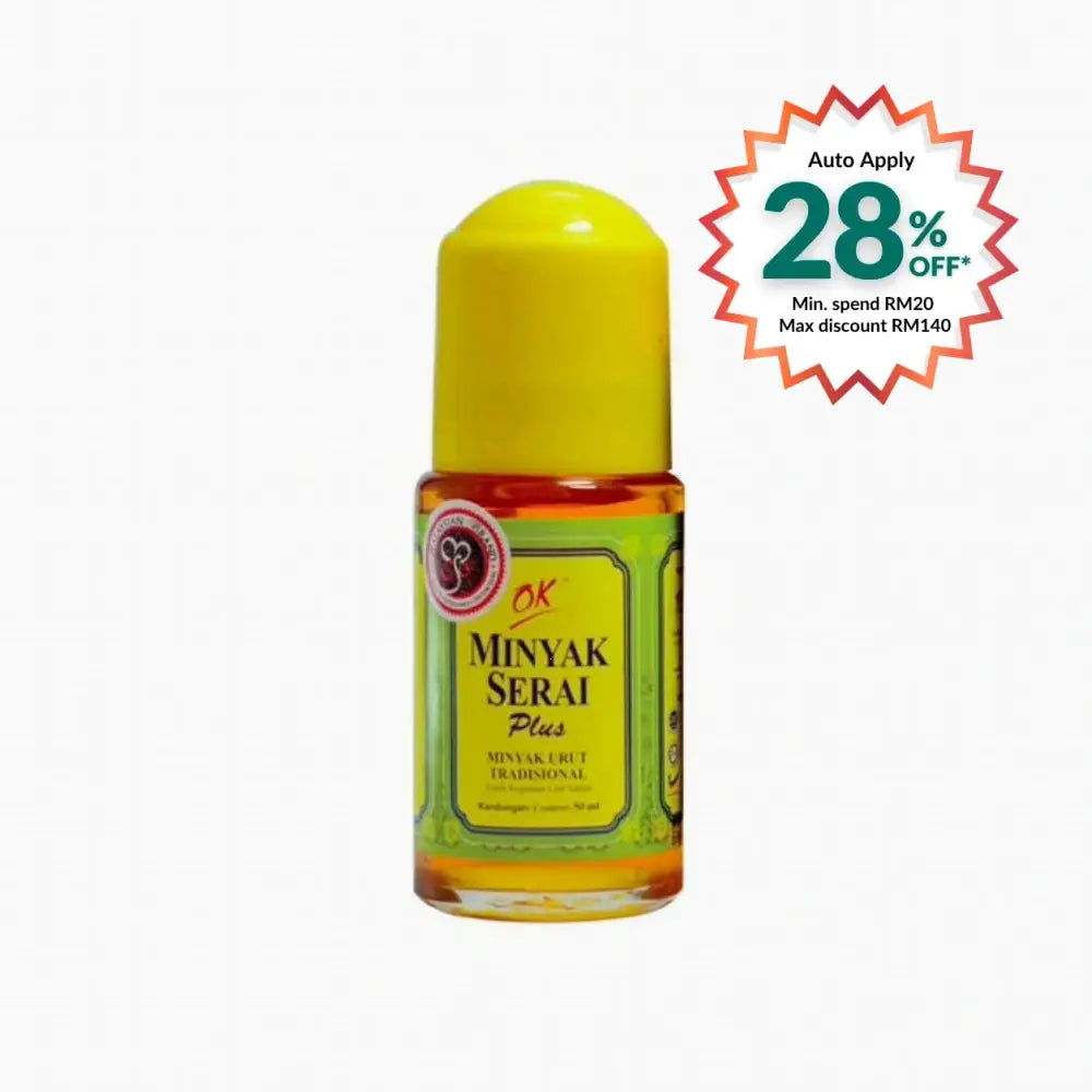 ORANG KAMPUNG MINYAK SERAI PLUS ROLL ON 50ML