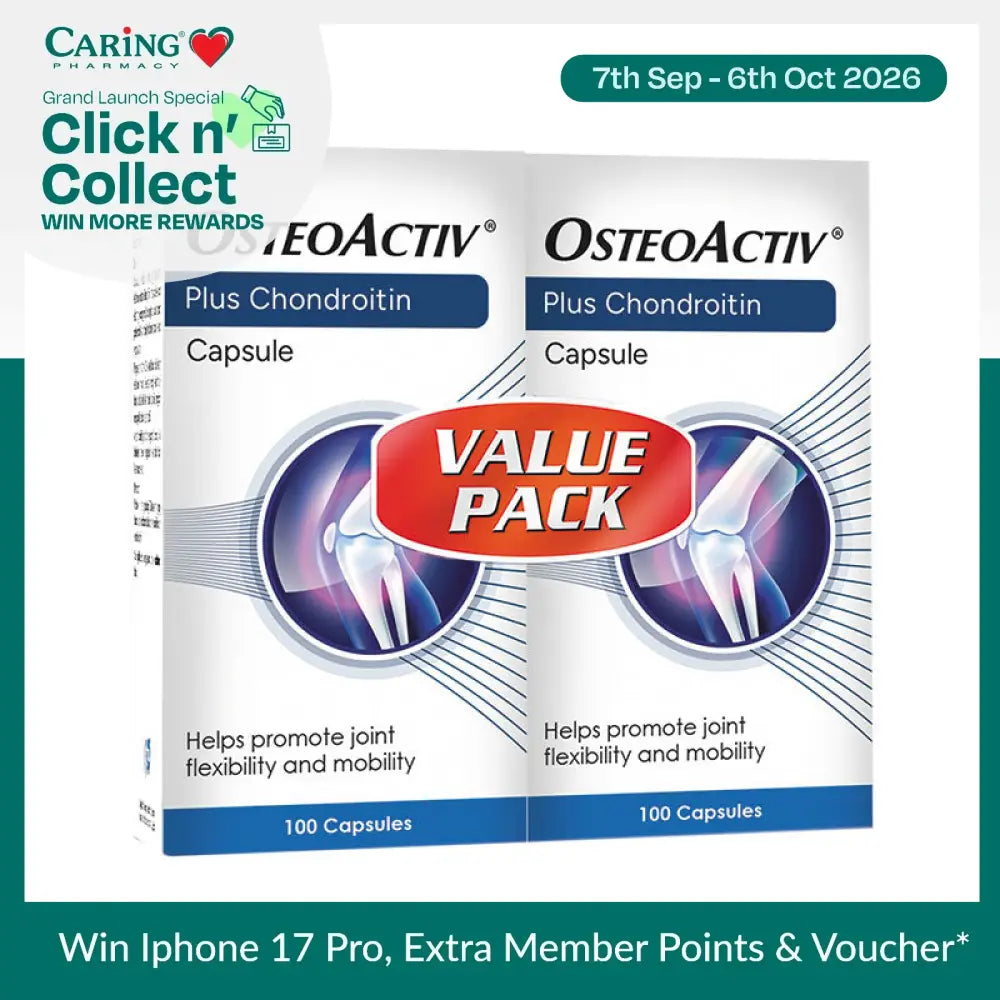 OSTEOACTIV PLUS CHONDROITIN 2X100S