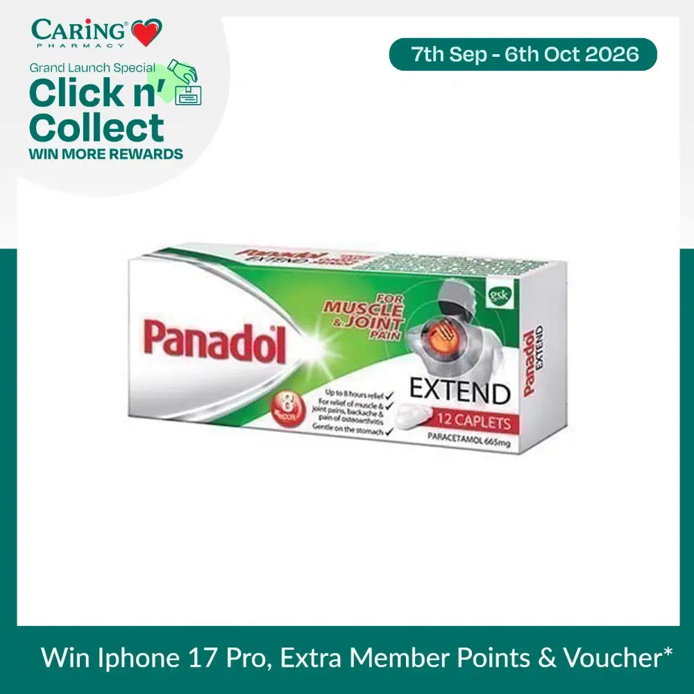 PANADOL EXTEND 12S
