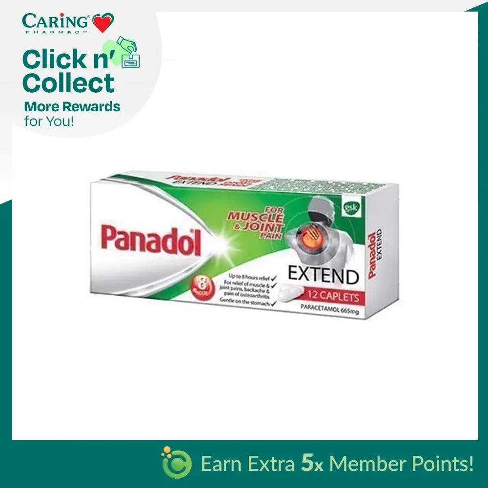PANADOL EXTEND 12S