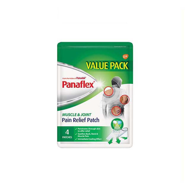 Panaflex 4S pain relief patch value pack for muscle and joint support with soothing cooling effects