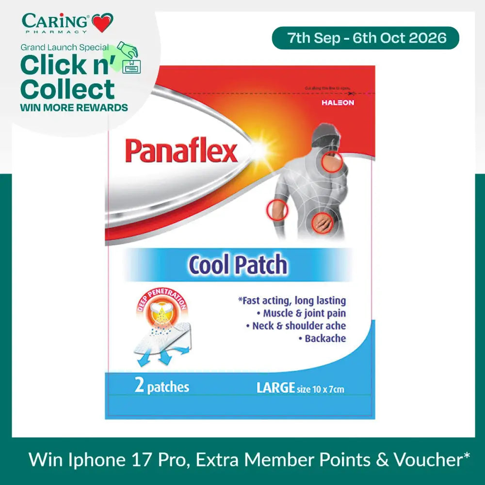 PANAFLEX COOL PATCH LARGE 2S