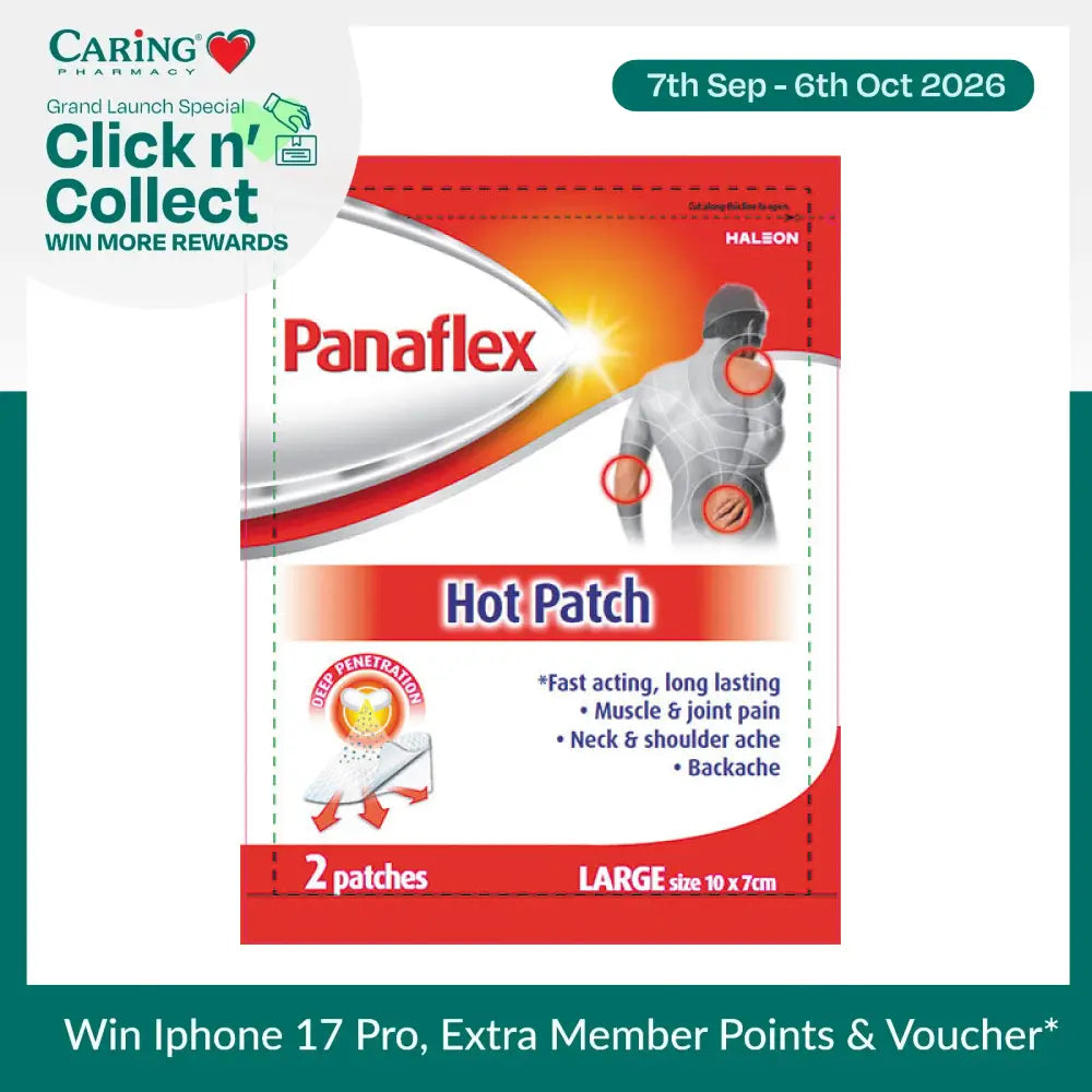 PANAFLEX HOT PATCH LARGE 2S