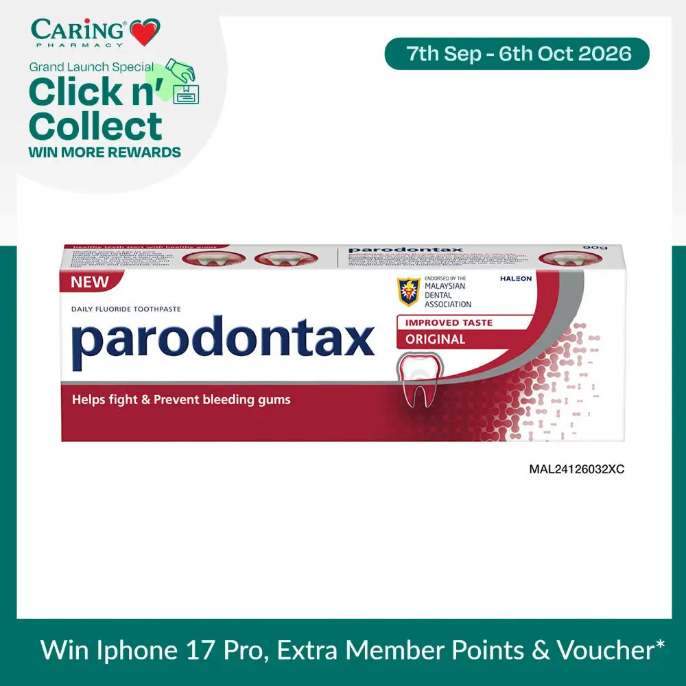 PARODONTAX DAILY FLOURIDE TOOTHPASTE 90G ORIGINAL