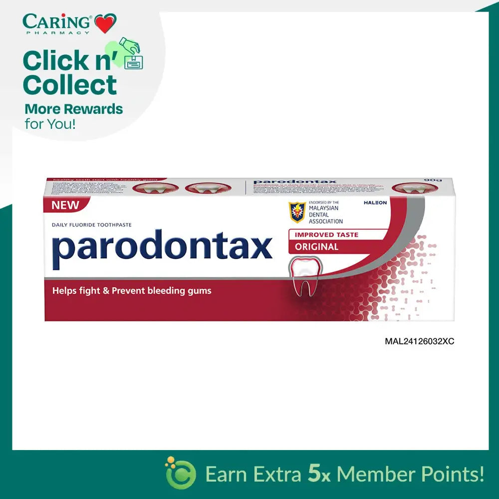 PARODONTAX DAILY FLOURIDE TOOTHPASTE 90G ORIGINAL
