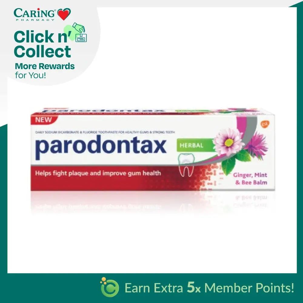 PARODONTAX HERBAL TOOTHPASTE 90G