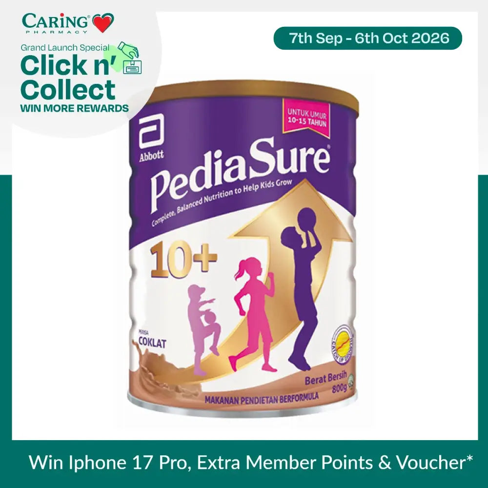PEDIASURE 10+ CHOCOLATE 800G