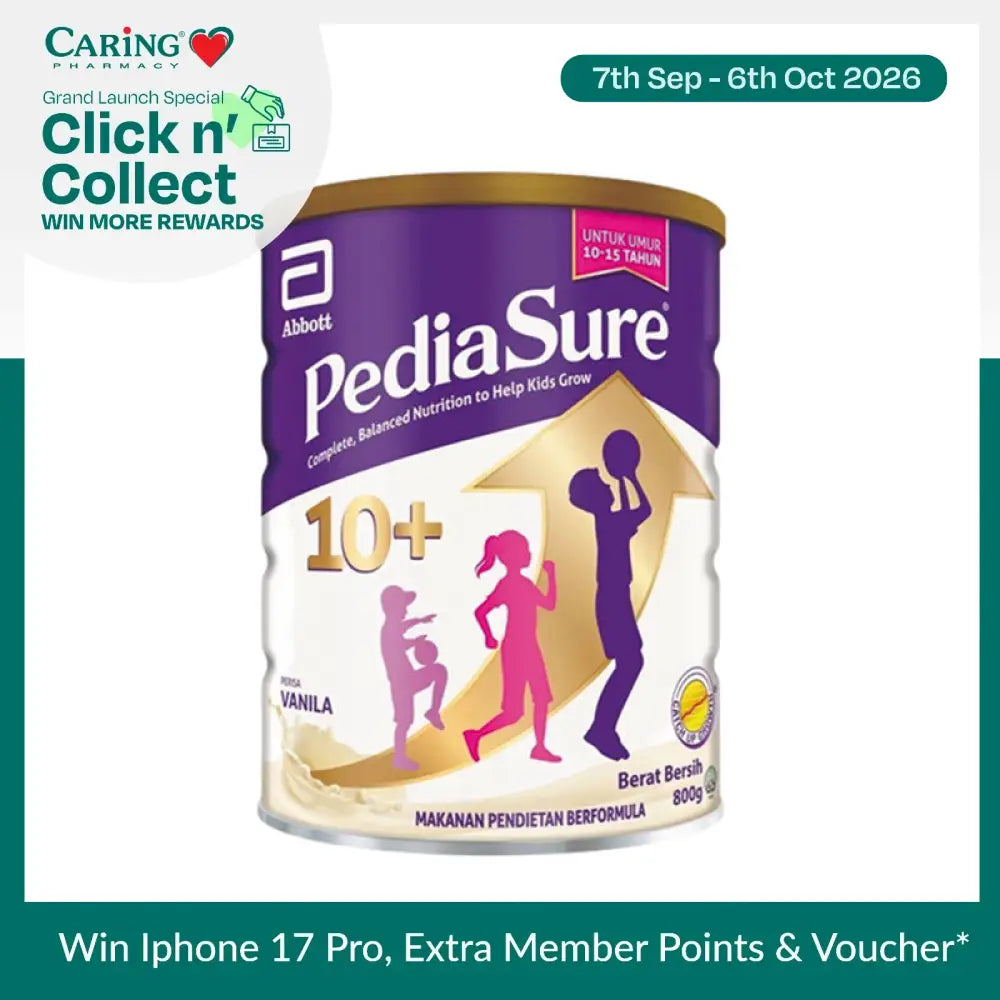 PEDIASURE 10+ VANILLA 800G