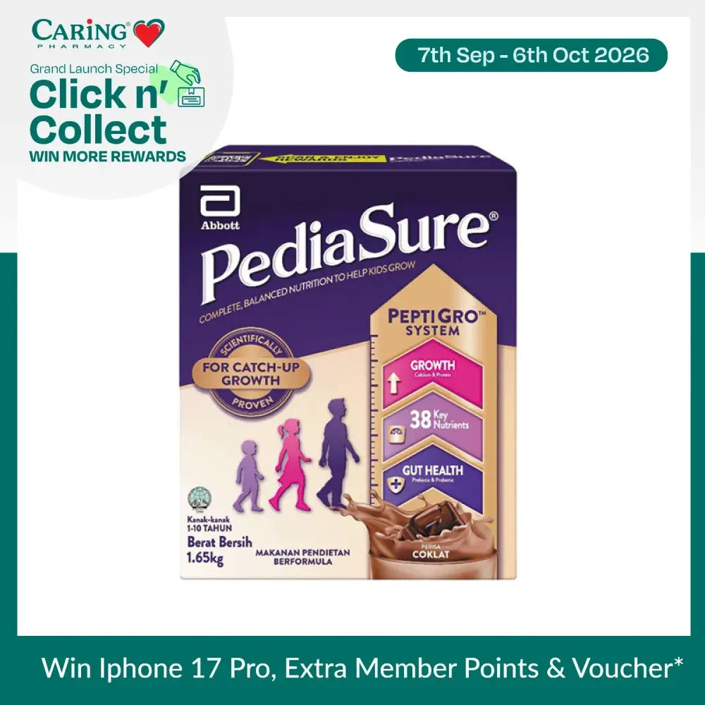 PEDIASURE PEPTIGRO CHOCOLATE BIB 1.65KG