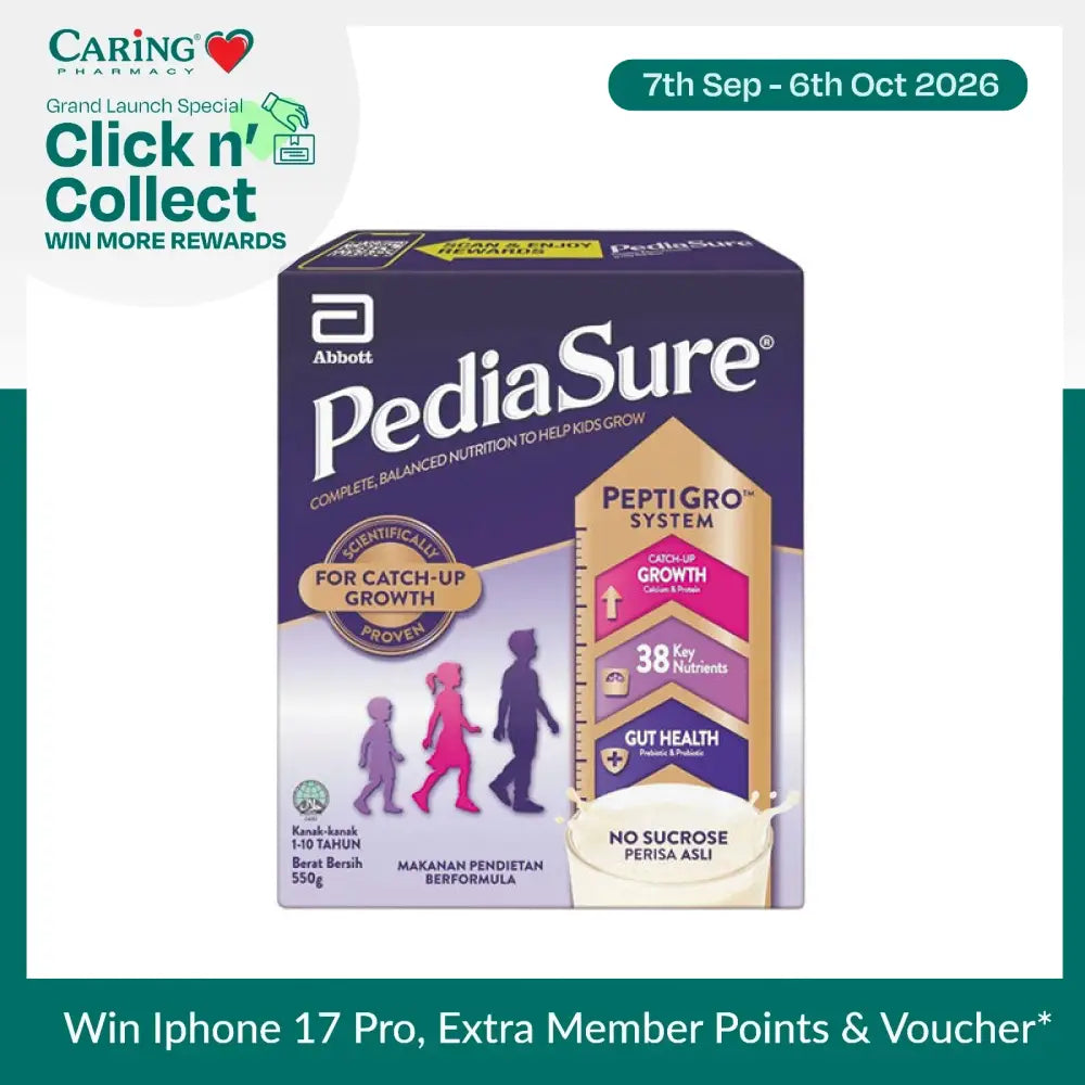 PEDIASURE PEPTIGRO PLAIN ORI 550G