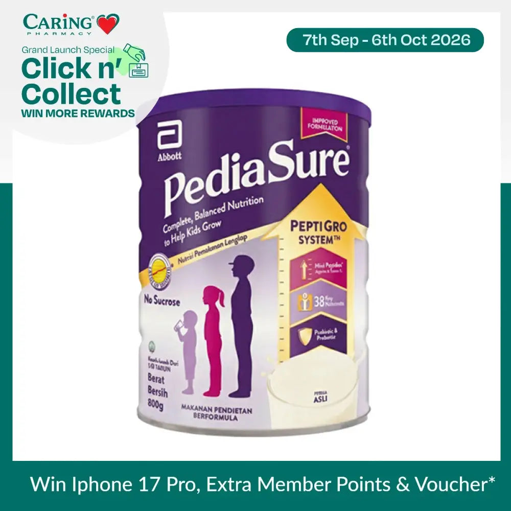 PEDIASURE PEPTIGRO PLAIN ORI 800G